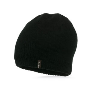Waterproof beanie solo black