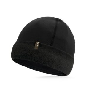 waterproof watch hat black