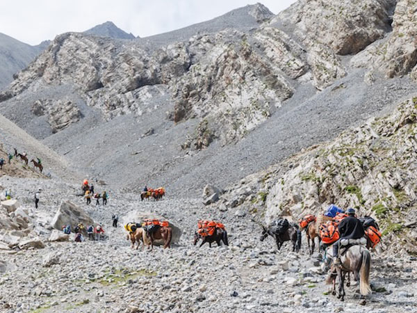 Ancient Nomadic Route in Tianshan Mountain
