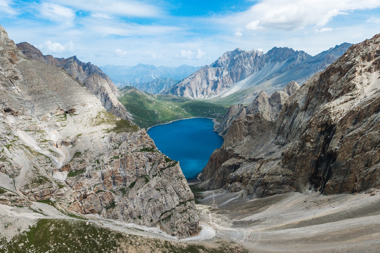 Lake Heaven on Wusun Ancient Road