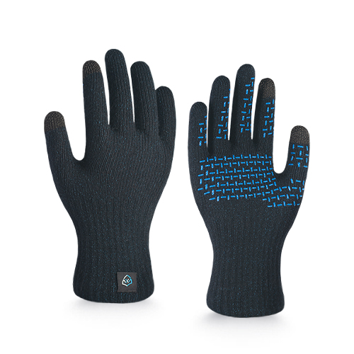 waterproof ThermFit gloves Heather Blue