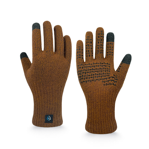 waterproof ThermFit gloves Red Clay Heather
